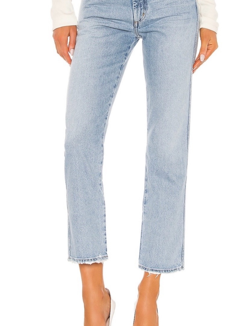 Agolde pinch waist high rise jeans